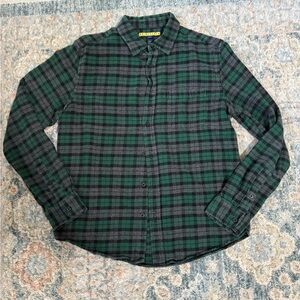Black and Green Flannel